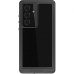 Ghostek Nautical Slim Serisi Galaxy S22 Ultra Su Geirmez Klf (MIL-STD-810G)-Black