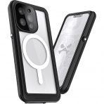Ghostek Nautical Serisi nce iPhone 13 Mini Su Geirmez Klf (MIL-STD-810G)-Clear