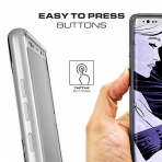 Ghostek Samsung Galaxy Note 8 Cloak 3 Serisi Klf (MIL-STD-810G)-Gold
