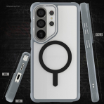 Ghostek Samsung Galaxy S26 Ultra Covert Clear K�l�f-Gray