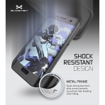 Ghostek Samsung Galaxy S7 Edge Atomic 2.0 Serisi Su Geirmez Klf-Black