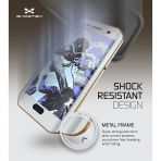 Ghostek Samsung Galaxy S7 Edge Atomic 2.0 Serisi Su Geirmez Klf-Gold