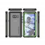 Ghostek Samsung Galaxy S8 Nautical Serisi Su Geirmez Klf-Green