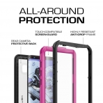 Ghostek Samsung Galaxy S8 Plus Nautical Serisi Su Geirmez Klf-Pink
