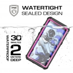 Ghostek Samsung Galaxy S8 Plus Nautical Serisi Su Geirmez Klf-Pink