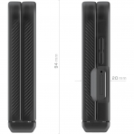 Ghostek Samsung Galaxy Z Flip 7 Covert Klf-Smoke Matte