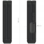 Ghostek Samsung Galaxy Z Flip 7 Covert Klf-Black 