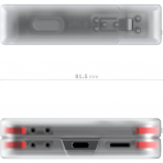 Ghostek Samsung Galaxy Z Flip 7 Covert Klf-Clear