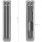 Ghostek Samsung Galaxy Z Flip 7 Covert Klf-Clear Matte