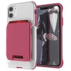 Ghostek iPhone 11 Exec Manyetik Czdan Klf (MIL-STD-810G)-Pink
