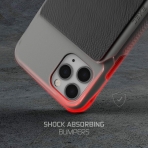 Ghostek iPhone 11 Pro Exec Manyetik Czdan Klf (MIL-STD-810G)-Black