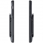 Ghostek iPhone 11 Pro Max Exec Manyetik Czdan Klf (MIL-STD-810G)-Black