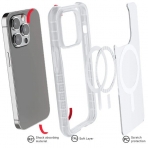Ghostek iPhone 14 Pro Covert Serisi Klf (MIL-STD-810G)-Smoke
