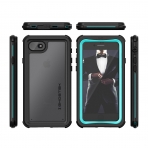 Ghostek iPhone 8 Nautical Su Geirmez Klf (MIL-STD-810G)-Teal