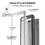 Ghostek iPhone 8 Plus Atomic Slim Armor Klf (MIL-STD-810G)-Silver
