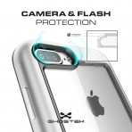 Ghostek iPhone 8 Plus Atomic Slim Armor Klf (MIL-STD-810G)-Black