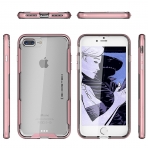 Ghostek iPhone 8 Plus Cloak 3 Seri Klf (MIL-STD-810G)-Pink