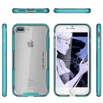 Ghostek iPhone 8 Plus Cloak 3 Seri Klf (MIL-STD-810G)-Teal