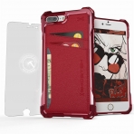 Ghostek iPhone 8 Plus Exec Serisi Kartlkl Klf-Red