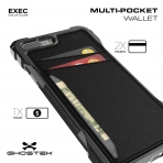 Ghostek iPhone 8 Plus Exec Serisi Kartlkl Klf-Black