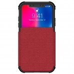 Ghostek iPhone XR Exec 3 Serisi Kartlkl Klf (MIL-STD-810G)-Red
