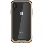 Ghostek iPhone XS Max Atomic Slim 2 Serisi Klf (MIL-STD-810G)-Gold