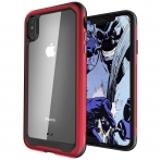 Ghostek iPhone XS Max Atomic Slim 2 Serisi Klf (MIL-STD-810G)-Red