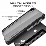Ghostek iPhone XS Max Cloak 4 Serisi Klf (MIL-STD-810G)-Black