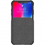 Ghostek iPhone XS Max Exec 3 Serisi Kartlkl Klf (MIL-STD-810G)-Gray