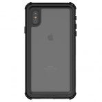Ghostek iPhone XS Max Nautical 2 Su Geirmez Klf (MIL-STD-810G)-Black
