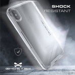 Ghostek iPhone X Cloak 3 Seri effaf Klf (MIL-STD-810G)-Teal