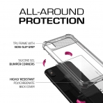 Ghostek iPhone X Covert 2 Seri Kablosuz arj Destekli Klf (MIL-STD-810G)-Pink