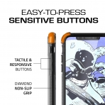 Ghostek iPhone XS / X Covert 2 Seri Kablosuz arj Destekli Klf (MIL-STD-810G)-Orange