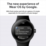 Google Pixel Watch Fitbit Akll Saat-Charcoal 