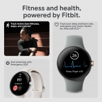 Google Pixel Watch Fitbit Akll Saat-Charcoal 