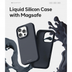 Goospery Apple iPhone 16 Pro Liquid Klf-Navy
