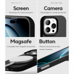 Goospery Apple iPhone 16 Pro Liquid Klf-Black