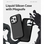 Goospery Apple iPhone 16 Pro Liquid Klf-Black