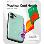 Goospery Apple iPhone 16 Plus Klf -Teal