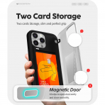 Goospery Apple iPhone 16 Pro Max Magnetic Door Klf -Navy