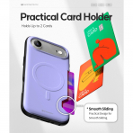 Goospery Apple iPhone Air Magnetic Door Klf -Purple