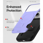 Goospery Apple iPhone 17 Pro Magnetic Door K�l�f -Purple