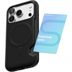 Goospery Apple iPhone 17 Pro Magnetic Door K�l�f -Black