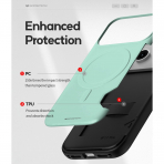 Goospery Apple iPhone 17 Pro Magnetic Door K�l�f -Teal