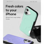 Goospery Apple iPhone 17 Magnetic Door Klf -Teal