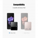 Goospery Galaxy Z Flip3 5G Czdan Klf-Siyah