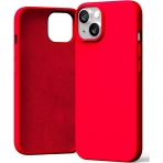 Goospery Liquid Silicone iPhone 14 Plus Darbeye Dayankl Klf-Red