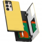 Goospery Magnetic Door Bumper Galaxy S23 Ultra Klf -Yellow