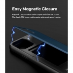 Goospery Magnetic Door Bumper iPhone 13 Pro Max Klf -Midnight Blue