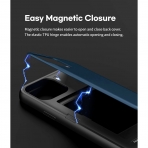 Goospery Magnetic Door Bumper iPhone 13 Pro Max Klf -Midnight Blue